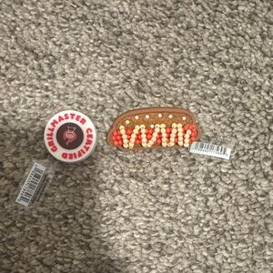 Grillmaster Certified croc charms hot dog